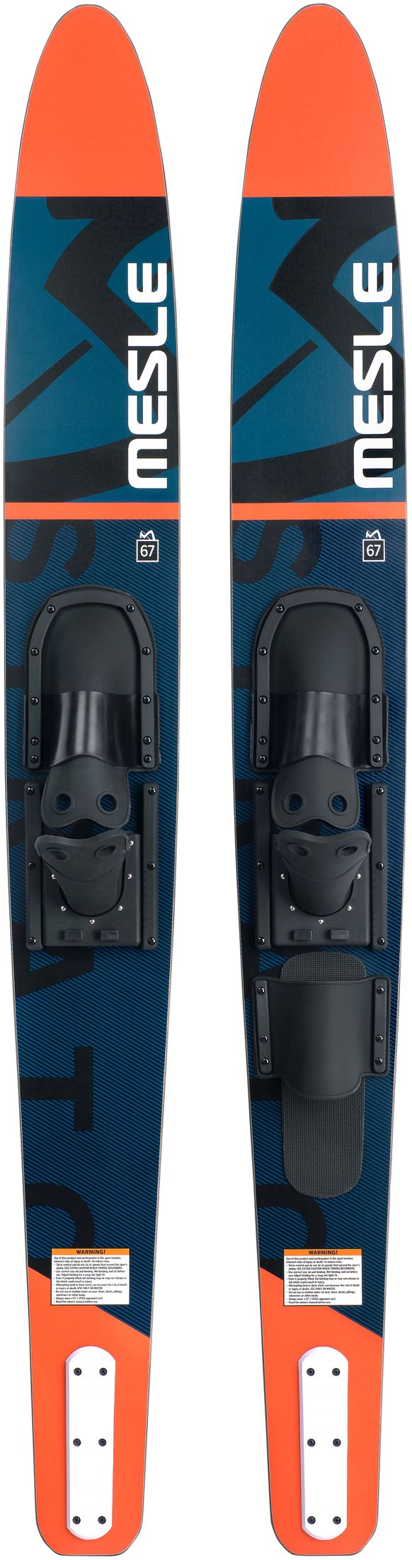 MESLE Combo Wasser-Ski Strato 170 cm mit Bindung, Anfänger Erwachsene für Boot
