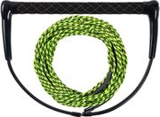 MESLE Wakeboard-Leine SIX 70', Non-Stretch, 15'' breiter Griff, Seil Hantel