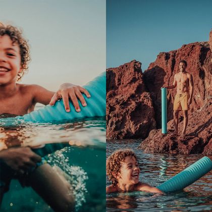 FORNOR Churro De Natación De Espuma | 6 X 150 Cm | Flotador Cilíndrico Resistente Al Cloro | Ideal Para Piscina, Playa Y Ejercicios Acuáticos | Para Niños Y Adultos