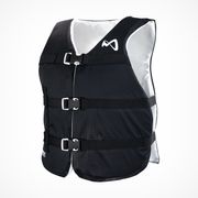 MESLE One-Size Buoyancy Aid Sportsman Women in white black, Universal-Size from 40 to 70+ kg for SUP Waterski Paddling Wakeboarding Snorkeling Kajaking