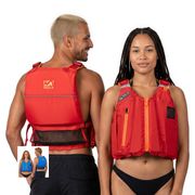 MESLE Kajak SUP Schwimmweste Ara Mesh 50N High-Back 50–120 kg Herren / Damen