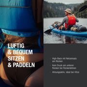 MESLE Kajak SUP Schwimmweste Ara Mesh 50N High-Back 50–120 kg Herren / Damen