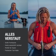 MESLE Kajak SUP Schwimmweste Ara Mesh 50N High-Back 50–120 kg Herren / Damen