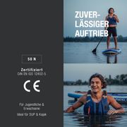 MESLE SUP Kajak Schwimmweste Ara 50N Full-Back 50–120 kg Herren / Damen