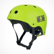 WAKETEC Helm WK 2.8 in lime grün zum Wakeboarden hinter dem Boot oder an Seilbahnen, verstellbar
